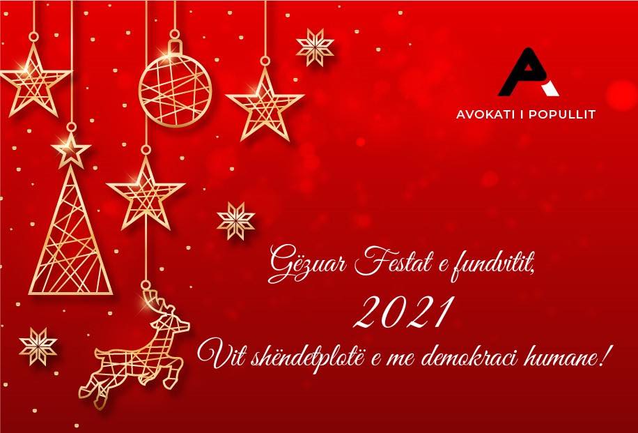 Season's greetings from the Ombudsperson of Albania