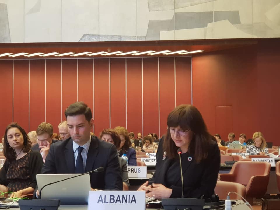 The Ombudsman Erinda Ballanca Addresses Un Ece Regional Forum On Behalf Of Th...