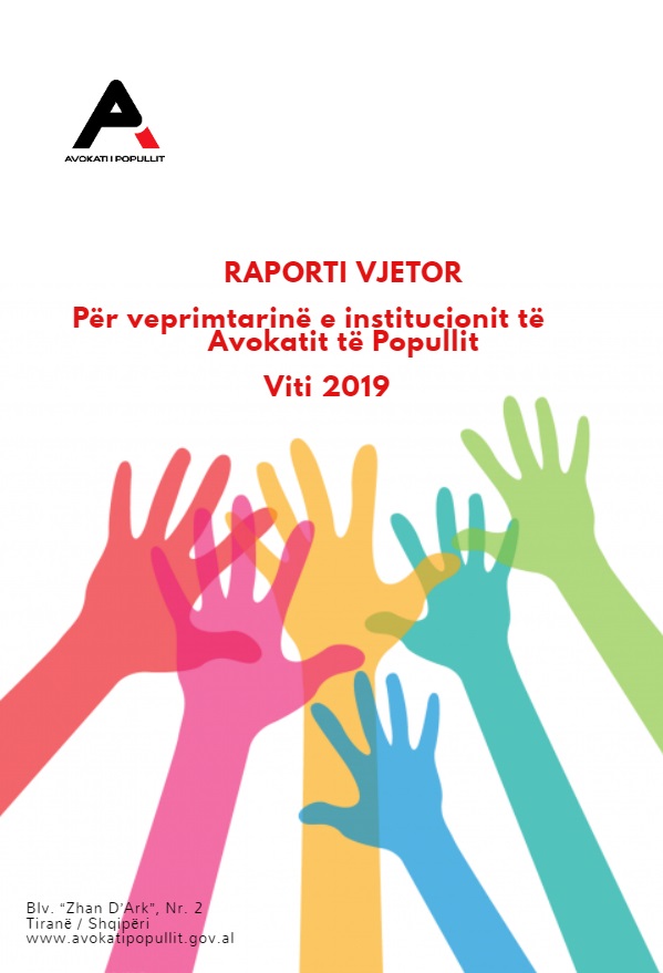 PUBLIKOHET RAPORTI VJETOR 2019 I AVOKATIT TË POPULLIT