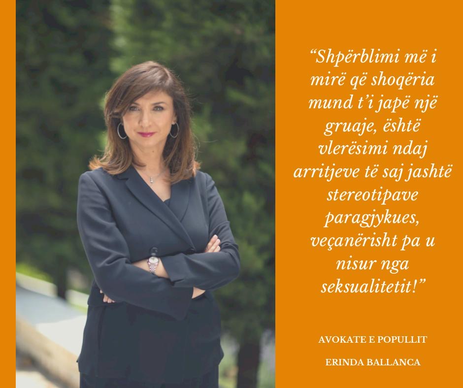 Një Ditë Portokalli në çdo muaj, Avokatja e Popullit apelon: “Vlerësimi për gratë, jo nisur nga seksualiteti!”