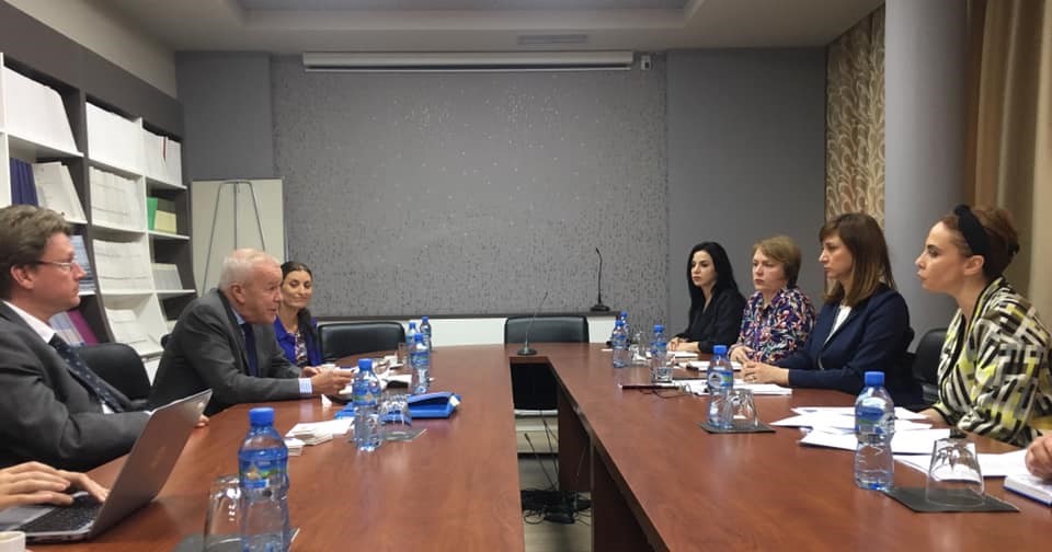 Institucioni i Avokatit të Popullit në Shqipëri priti sot në një takim pune një delegacion nga Komisioni Europian kundër Racizmit dhe Intolerancës (ECRI).